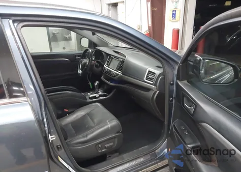 2017 Toyota Highlander Hybrid Limited из США, поврежденный, VIN 5TDDGRFH0HS023446